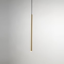 Sopel Lux pojedynczy złoty - długa lampa wisząca pojedyncza, 50cm szczegół.jpg