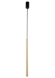 Sopel Lux pojedynczy złoty - długa lampa wisząca pojedyncza, 50cm.jpg