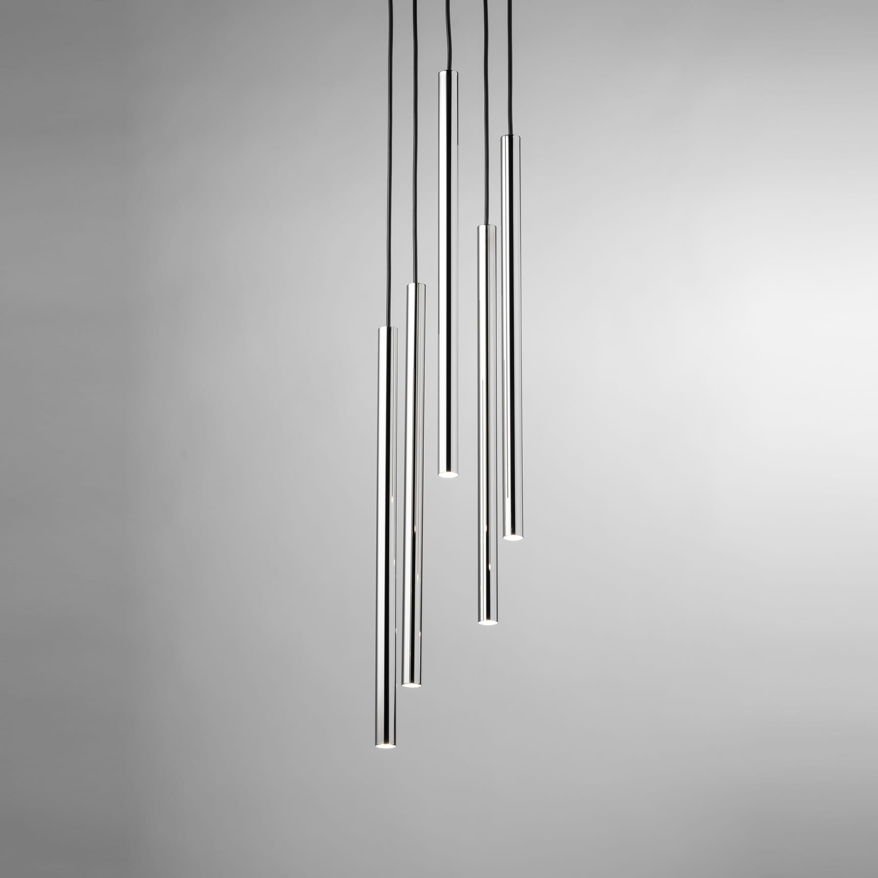 Sopel Lux 5 srebrny -lampa wisząca do salonu klosze.jpg