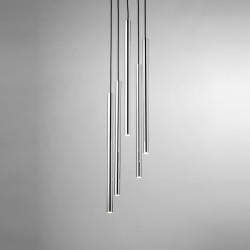 Sopel Lux 5 srebrny -lampa wisząca do salonu klosze.jpg