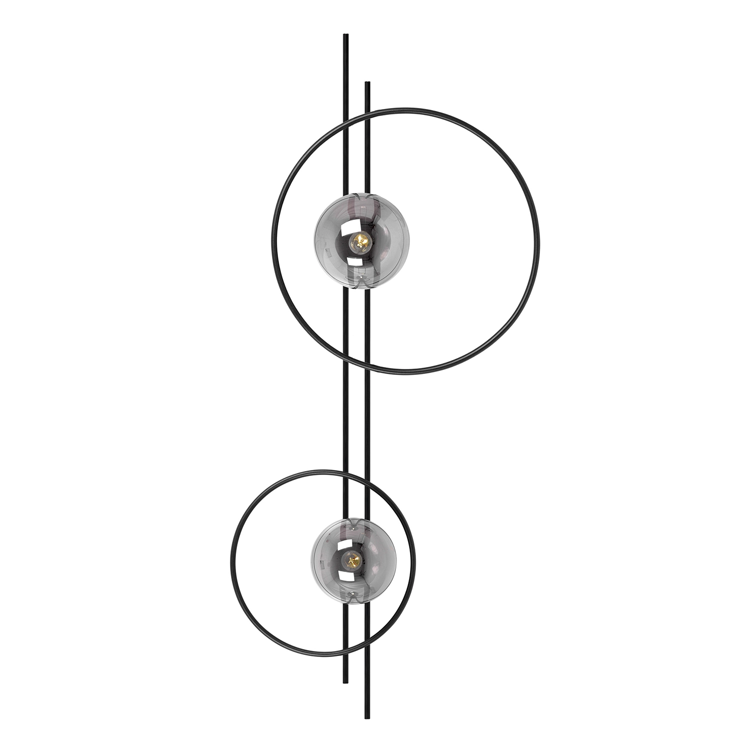 Lampa-ścienna-kinkiet-podwójny-Astra-2-klosze-grafitowe.webp
