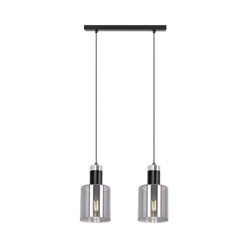 Lampa wiszaca Brus 2 dwa szklane grafitowe klosze.jpeg
