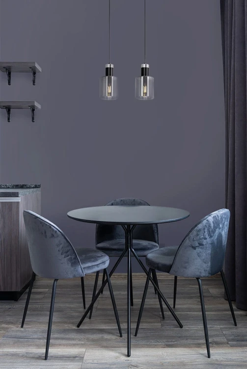 Lampa wiszaca Brus 2 dwa szklane grafitowe klosze aranżacja.jpeg