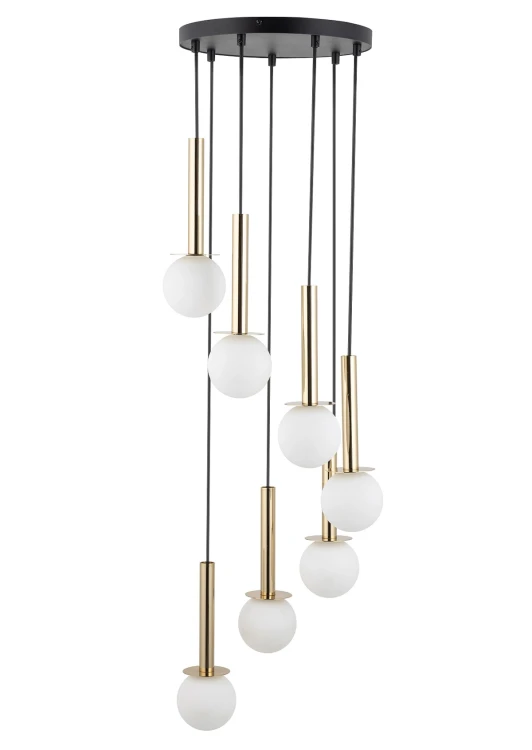 Daisy-7-złoto-biała-spiralna-lampa-wisząca-złota_-klosze-białe-lampa-do-wysokiego-salonu-żyrandol-.webp