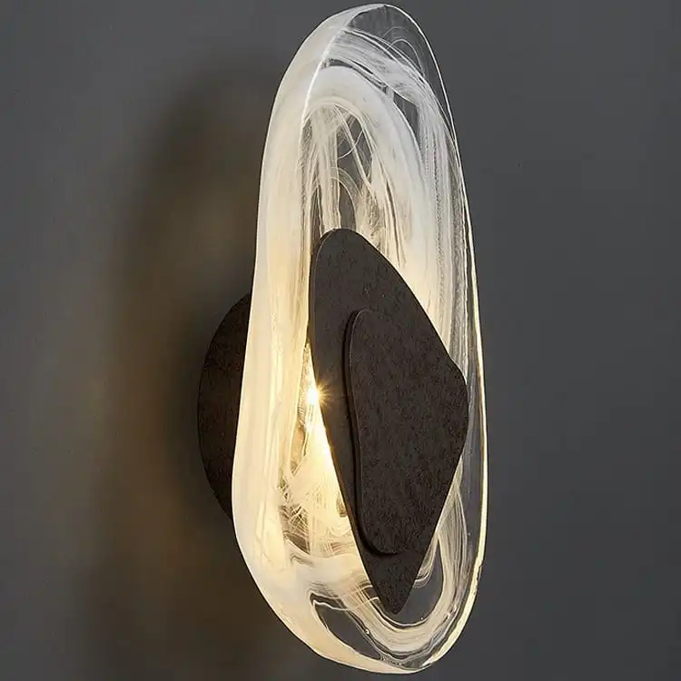 Neon-Led-nowoczesny-kinkiet-lampa-ścienna-szkło-złote-5W.webp