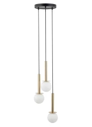 DAISY-3-złoty-biały-lampa-wisząca-z-trzema-mlecznymi-kloszami-złote-mocowanie-oswietlenie-sypialni.webp