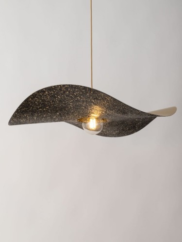 Lampa wisząca  nowoczesna Kapello złoto-czarna  wnętrze lampy (2).jpg