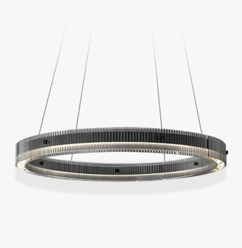 Black Ring czarny okrągły żyrandol, lapma wisząca ring.jpg