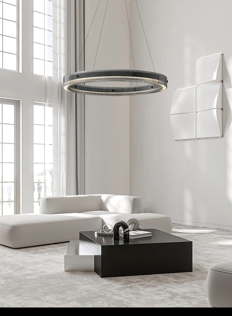 Black Ring czarny okrągły żyrandol, lapma wisząca ring aranżacja (2).jpg