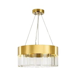 Aurora Gold 60 - żyrandol LED w kolorze złota, oświetlenie do salonu, sypialni.jpg