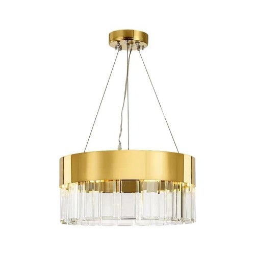 Aurora Gold 60 - żyrandol LED w kolorze złota, oświetlenie do salonu, sypialni.jpg