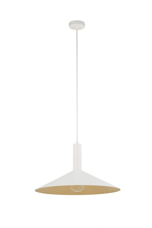 Capri-50-biało-złota-lampa-wiszaca-do-kuchni-stożek-zloty-w-srodku.webp