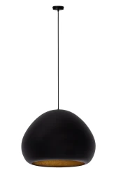 Lava-czarno-złota-lampa-wiszaca-nad-wyspe-w-kuchni.webp