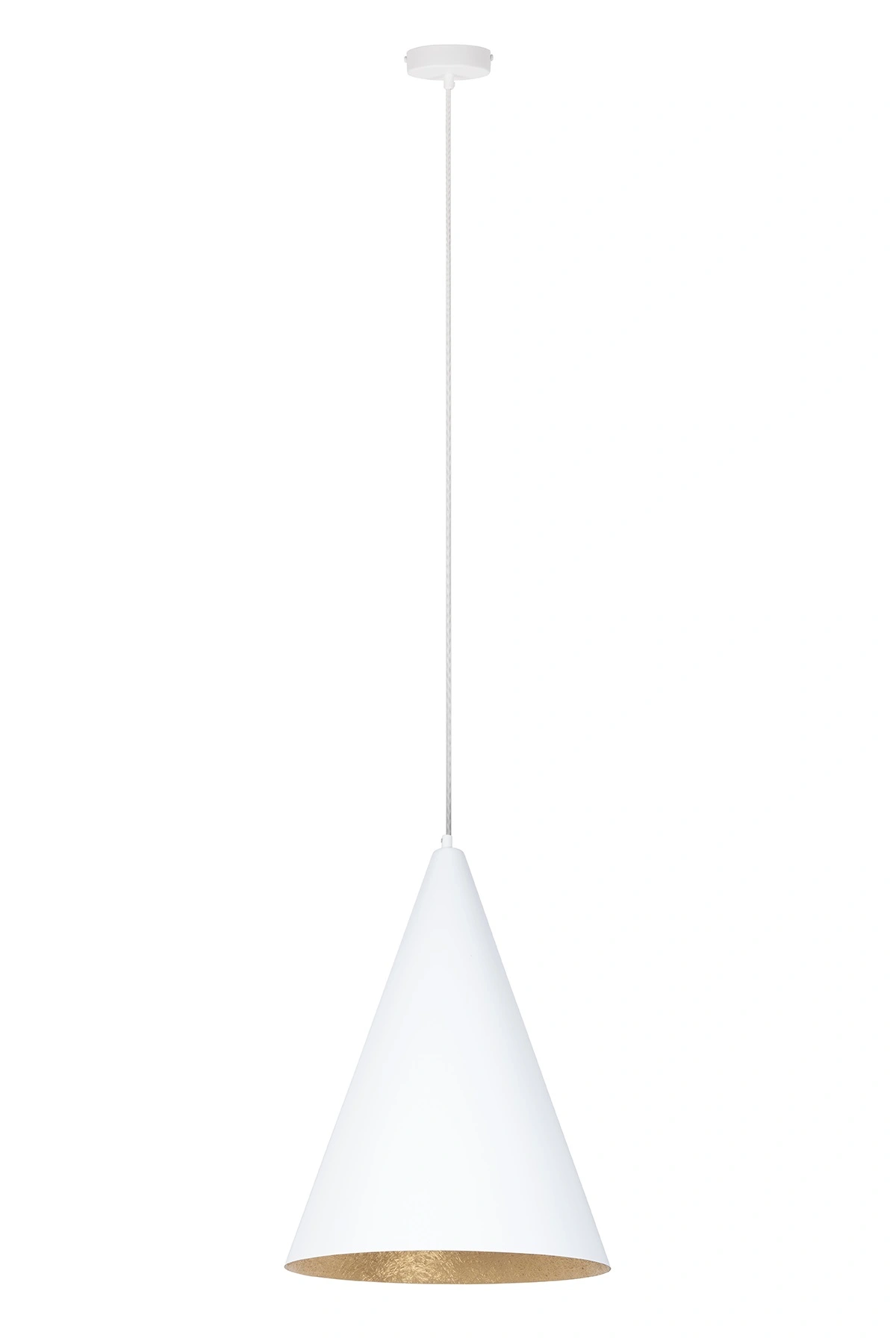 Vesuvio-35-białozłota-lampa-wisząca-stożek-średnica-35cm.webp