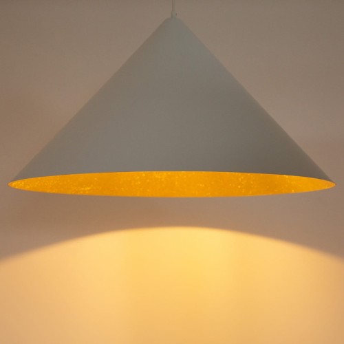Vesuvio70 biało złota duża lampa wisząca, stożek średnica 70cm środek.jpg