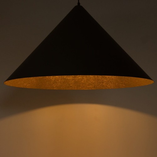 Vesuvio 70 czarno złota lampa wisząca do kuchni jadalni średnica 70cm, wysokość 41cm.jpg