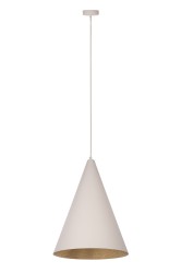 Lampa wiszaca  Vesuvio beżowyzłoty35cm średnicy.jpg