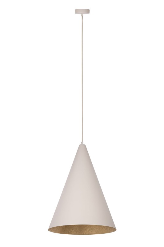 Lampa wiszaca  Vesuvio beżowyzłoty35cm średnicy.jpg