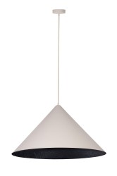 Lampa wisząca Vesuvio 70 beżowo czarna.jpg