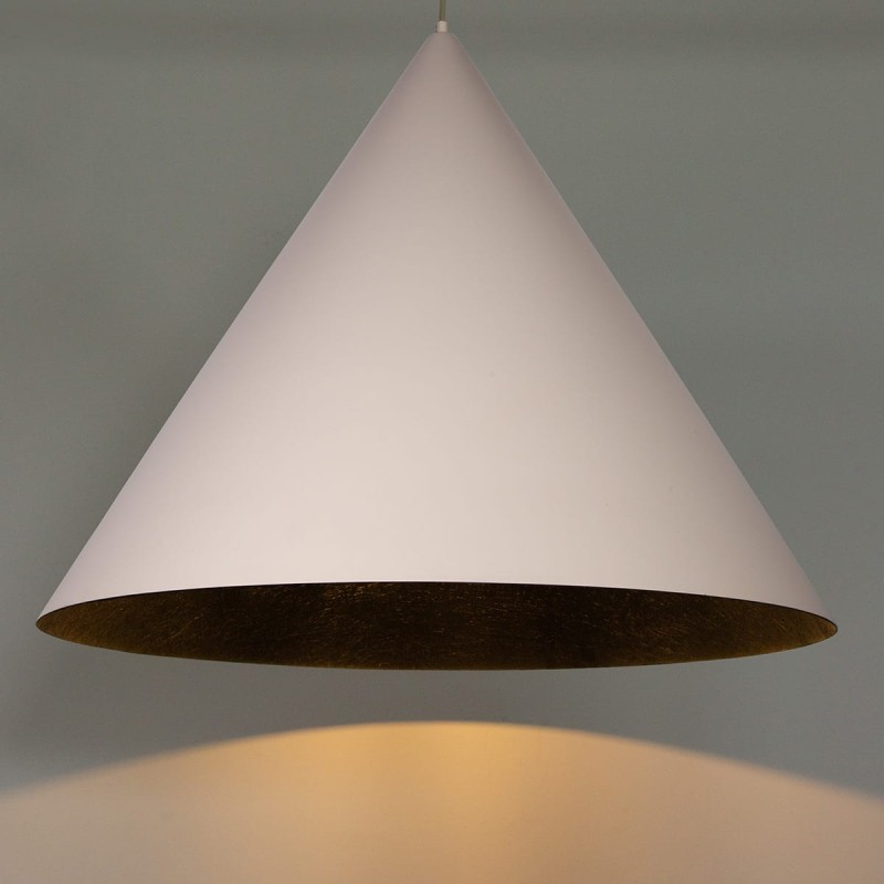 Lampa wisząca Vesuvio 77 beżowo czarna duża klosz.jpg