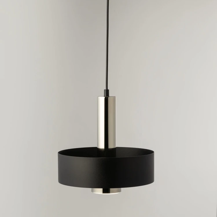 RIF LUX 1 M czarny srebrny pojedyncza lampa wiszaca  żarówka LED (2).jpg