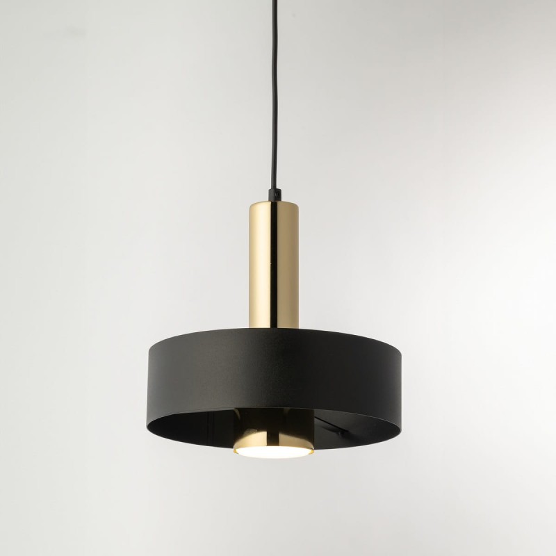 RIF LUX 1 M czarny złoty lampa wisząca regulowana.jpg