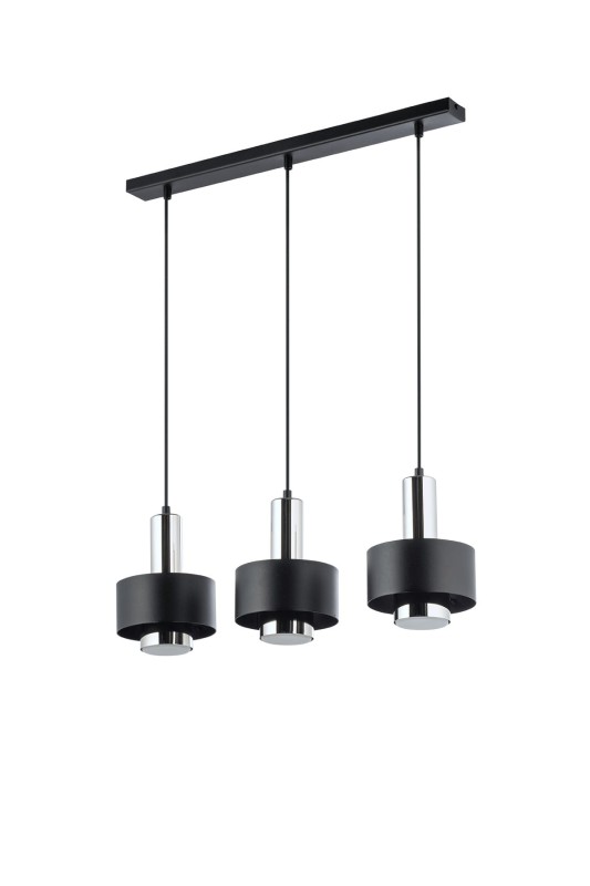 RIF LUX 3 czarny srebrny - lampa wisząca podłuzna, trzy klosze.jpg