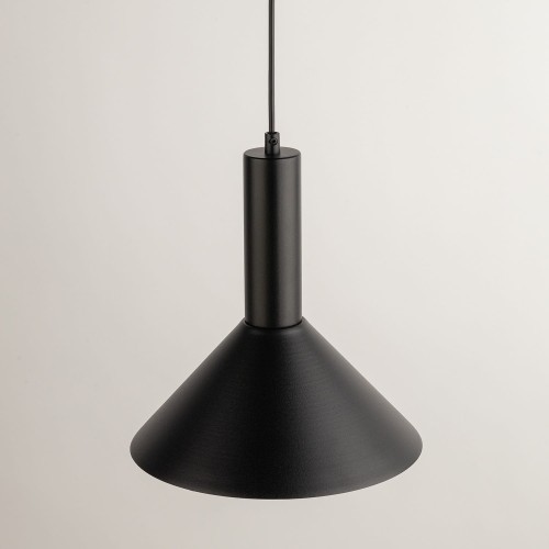 VITRUM zwis stożek czarny- lampa wiszaca industrialna w nowoczesnym stylu klosz.jpg