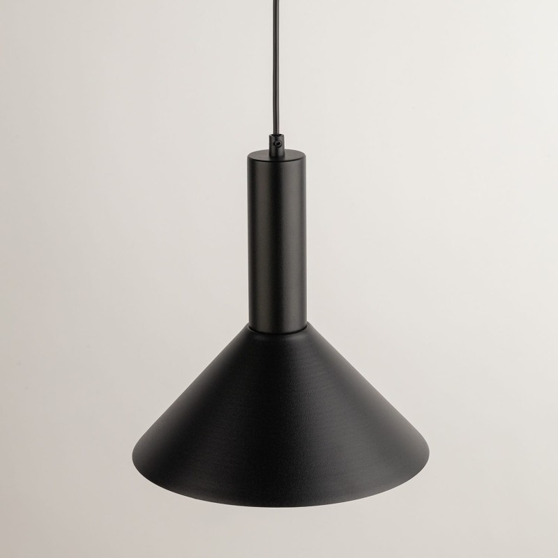 VITRUM zwis stożek czarny- lampa wiszaca industrialna w nowoczesnym stylu klosz.jpg