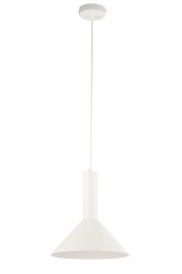 Vitrum stożek biały- lampa wiszaca  w nowoczesnym stylu, minimalistyczna.jpg