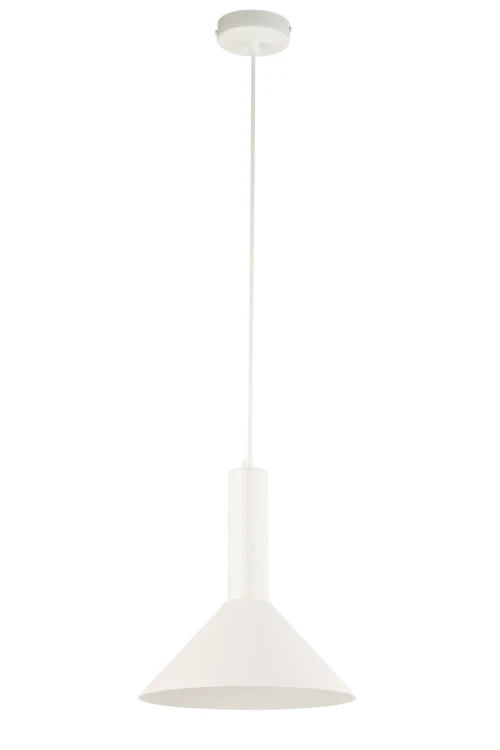 Vitrum stożek biały- lampa wiszaca  w nowoczesnym stylu, minimalistyczna.jpg