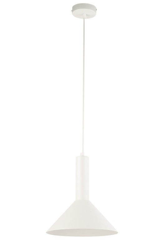 Vitrum stożek biały- lampa wiszaca  w nowoczesnym stylu, minimalistyczna.jpg