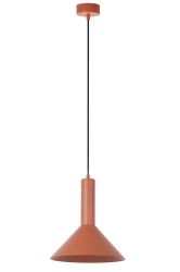 Vitrum stożek ceglany - minimaliztyczna lampa wisząca do kuchni.jpg
