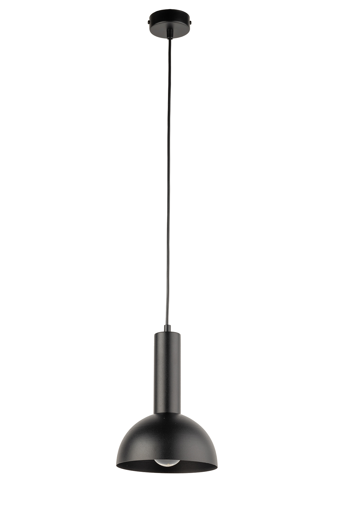 VIitrum zwis kopuła S czarny-mmonimalistyczna lampa wiszaca pojedyncza.png