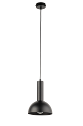 VIitrum zwis kopuła S czarny-mmonimalistyczna lampa wiszaca pojedyncza.png