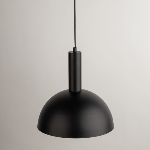 VITRUM zwis kopuła M czarny-minimalistyczna lampa wisząca pojedyncza klosz (2).jpg
