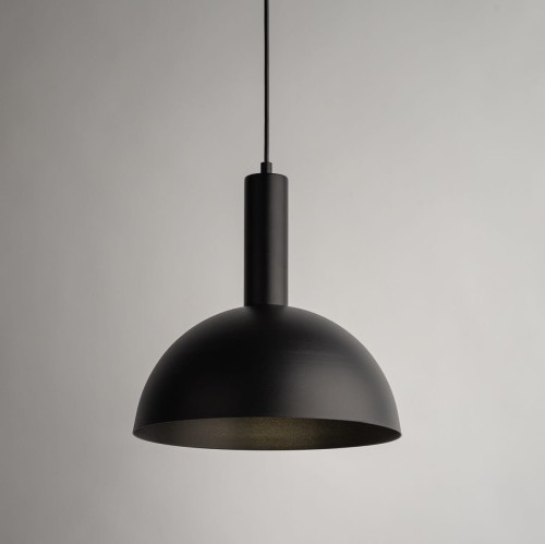 VITRUM zwis kopuła M czarny-minimalistyczna lampa wisząca pojedyncza-klosz.jpg