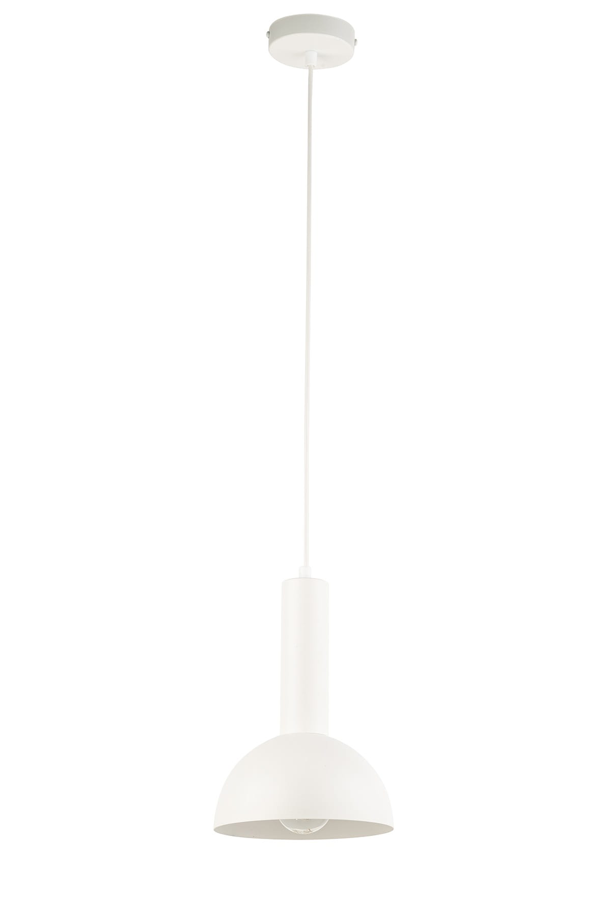 Vitrum kopuła S biały klosz, lampa wisząca  do nowoczesnych wnętrz.jpg