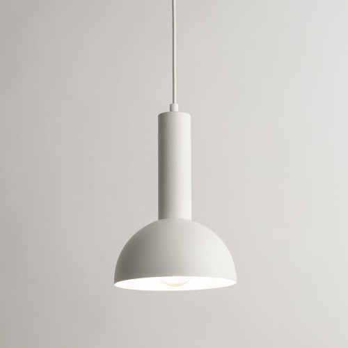 Vitrum zwis kopuła S biały klosz, lampa wisząca nowoczesnych wnętrz.jpg