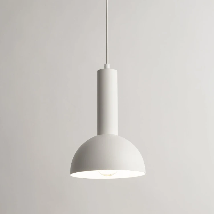 Vitrum zwis kopuła S biały klosz, lampa wisząca nowoczesnych wnętrz.jpg