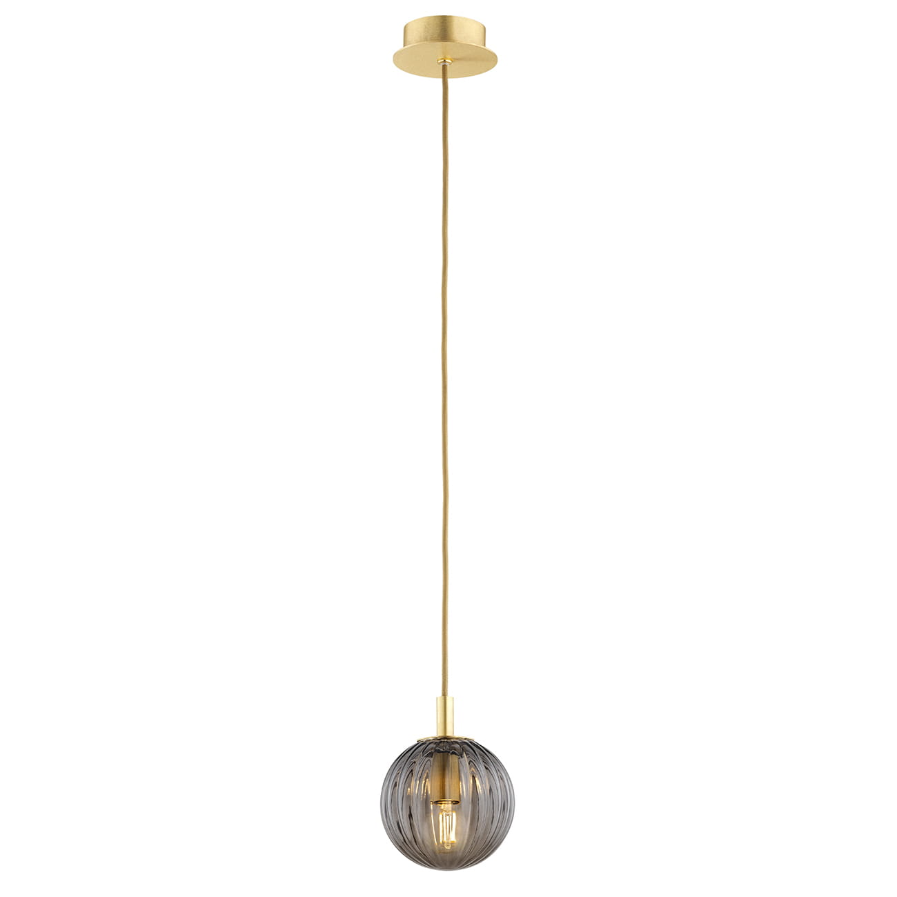 Lampa wisząca pojedyncza, oświetlenie lustra w łazience, dyminy klosz 12cm, Paloma 12 Dymiona.jpg