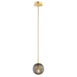 Lampa wisząca pojedyncza, oświetlenie lustra w łazience, dyminy klosz 12cm, Paloma 12 Dymiona.jpg