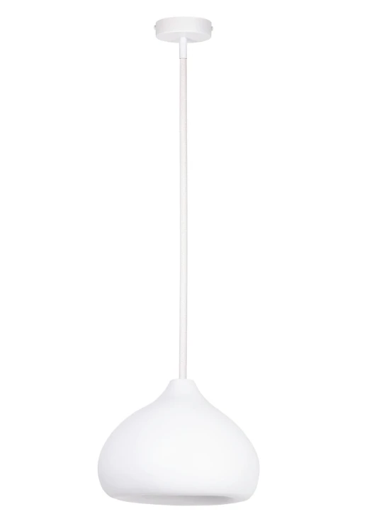 Lampa wisząca -MAURO  S 26cm, kolor biały, organic design w tylu Gaudiego.jpg