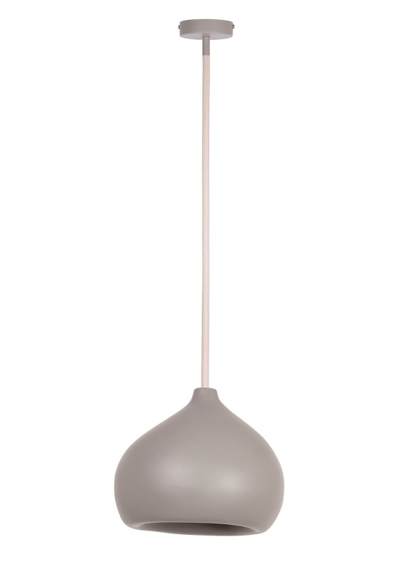 Lampa wiszaca Mauro M 32 cm, kolor taupe, lampa do sypialni.jpg