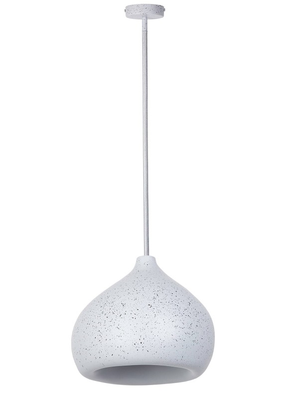 Lampa wiszaca Mauro M 32 cm, kolor szary nakrapiany, lampa do kuchni.jpg