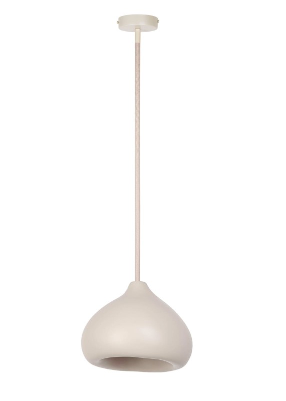 Lampa wiszaca Mauro S 26 cm, kolor beżowy, lampa do jadalni.jpg