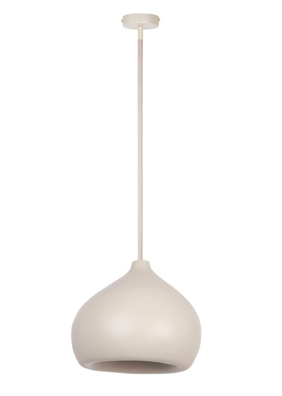 Lampa wiszaca Mauro Sigma M 32 cm, kolor beżowa, lampa do jadalni.jpg