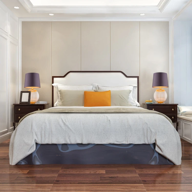 lampka nocna w stylu art deco Hamilton, szkło ryflowane miodowe. abażur fioletowo śliwkowy.jpg