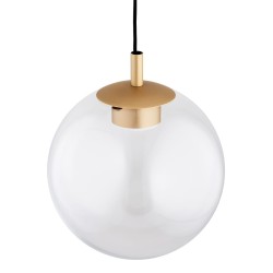 Szklana lampa wisząca Sacramento 8828 – transparentna kula ze złotym wykończeniem mocowanie.jpg
