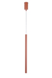 Lampa wisząca pojedyncza Sopel ceglany – elegancja w minimalistycznej formie.jpg